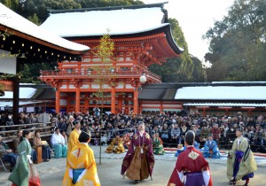 下鴨神社　蹴鞠始め