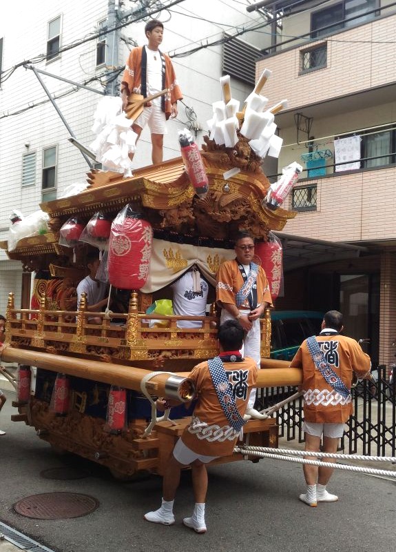 地車 だんじり のハシゴ 矢柄 猪飼野 鶴橋 横沼 お祭り評論家 山本哲也公式ブログ 面白人生研究所